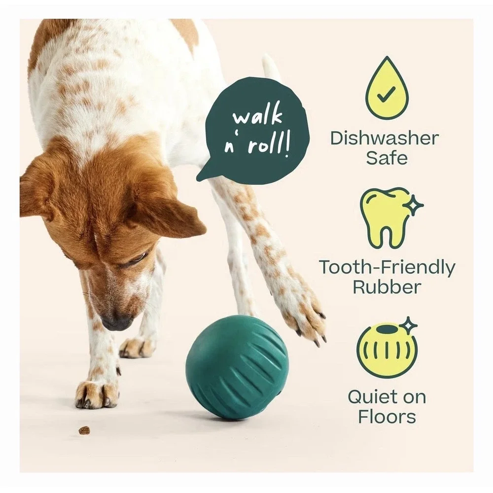 Large WOOF Walkabout Dog Puzzle Enrichment Toy & Slow Feeder Kibble Dispenser